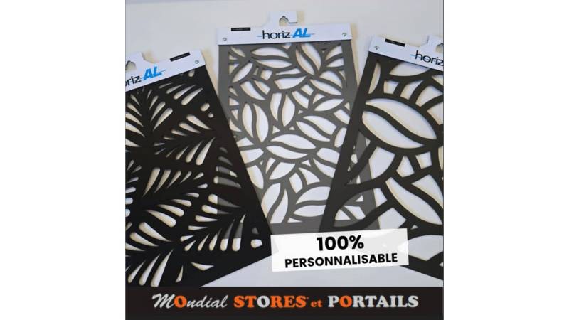 Motifs découpe laser HORIZAL