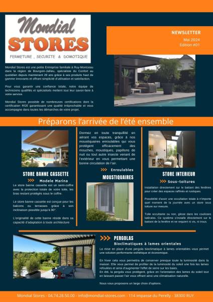 Newsletters Mai 2024