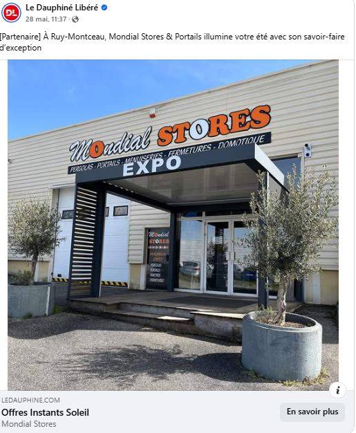 Publication du Dauphiné Libéré 